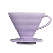Load image into Gallery viewer, V60 Ceramic Coffee Dripper 02 - Purple
