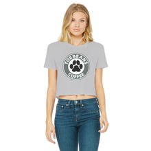 Load image into Gallery viewer, Classic Women&#39;s Cropped Raw Edge T-Shirt

