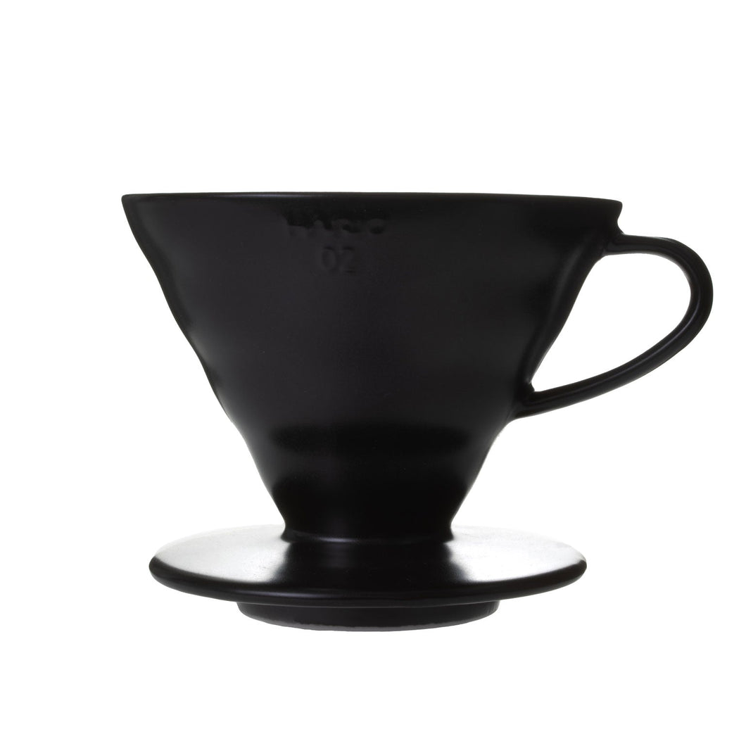 V60 Ceramic Coffee Dripper 02 - Black